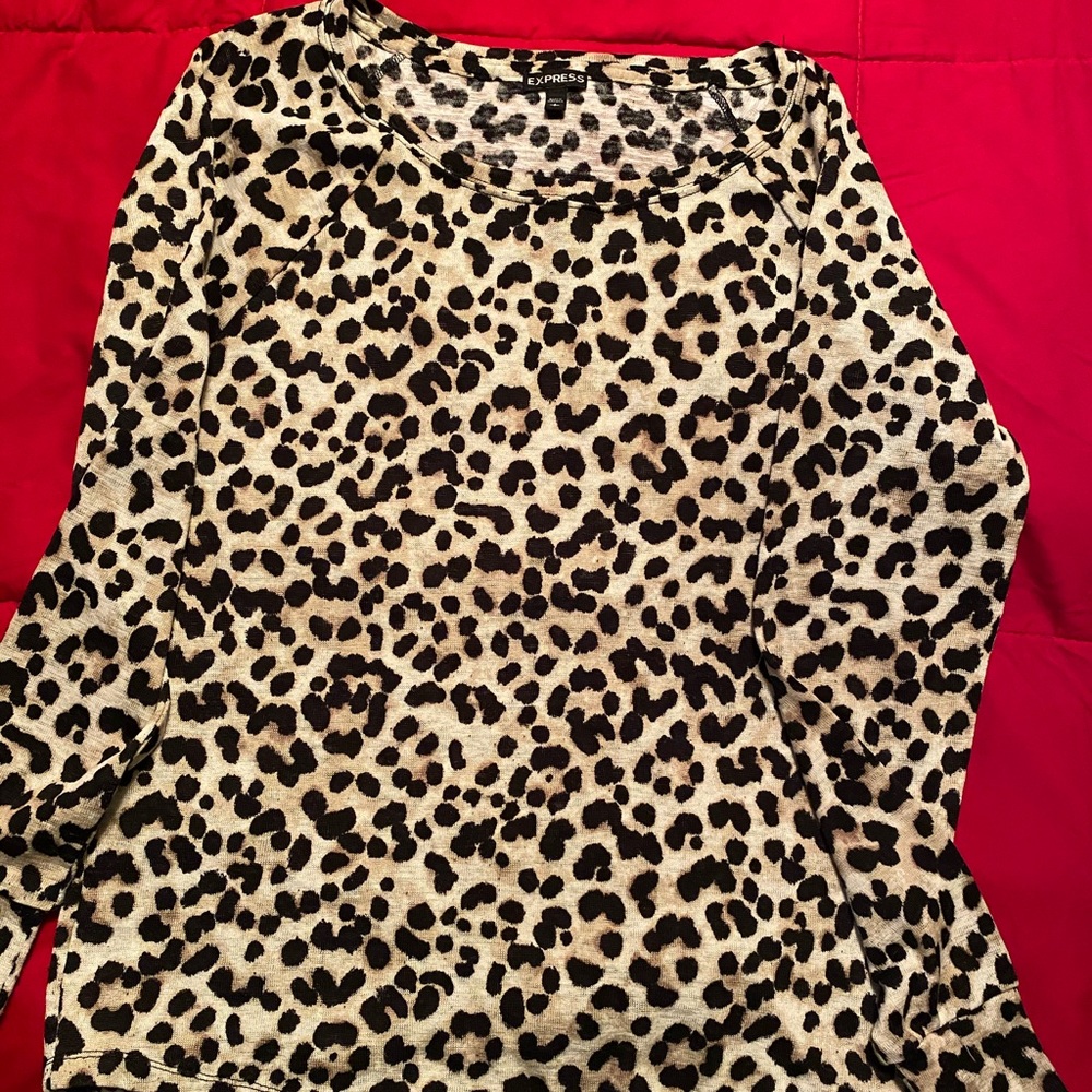 Cheetah Print Top